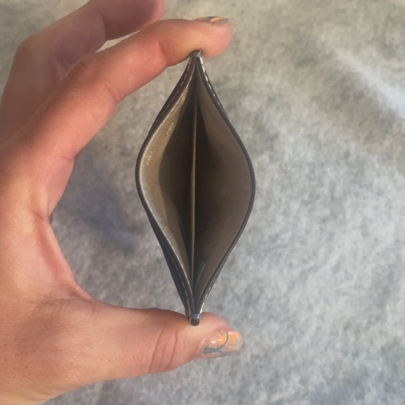 ⭐️SALE⭐️Tory Burch Blue Yonder/Calendula Card Case - Picture 3 of 4